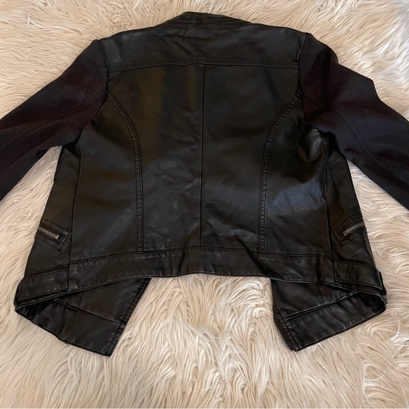Black | Faux Leather | Jacket - Picture 11 of 14